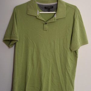 Banana Republic Green Polo T-Shirt Size Medium